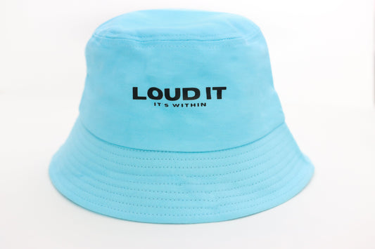 "It's Within" Bucket Hat - Blue