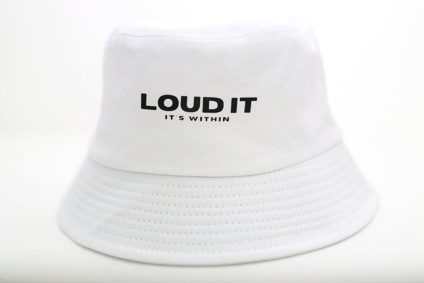 "It's Within" Bucket Hat - White